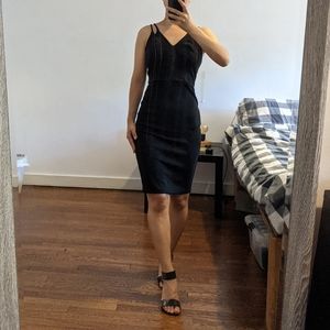 Black party dress Petite Friendly